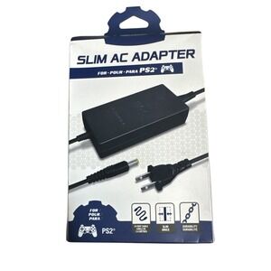 Ps2‎ Slim Video Game Adaptor Tomee PS2 Slim AC Adapter 8 Foot Cable Durable New